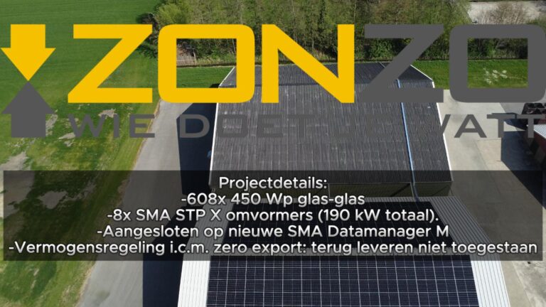 Een dak vol zon: Zonzo plaatst 608 zonnepanelen op een bollenschuur